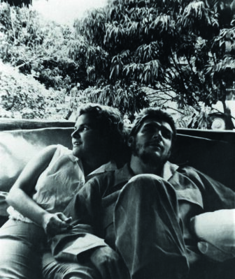 Ernesto Guevara con Aleida March, 1959