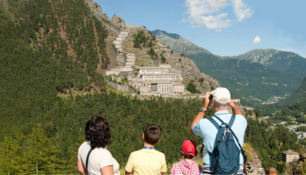 Forte Fenestrelle cammino Strade dei Forti Piemonte