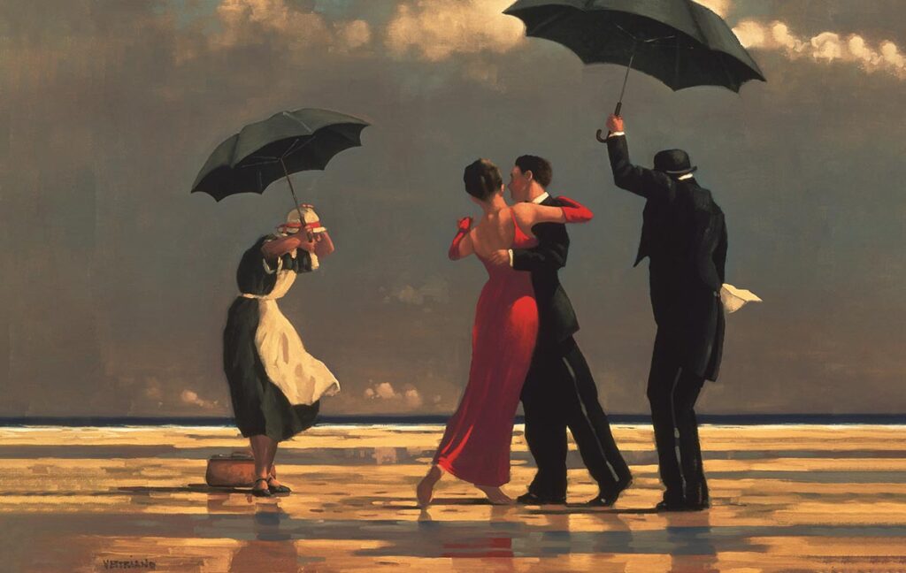 Jack Vettriano Bologna Palazzo Pallavicini HBP Singing Butler