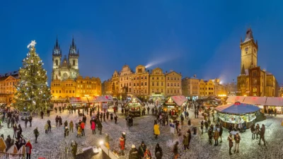 Viaggi in Europa Praga in inverno