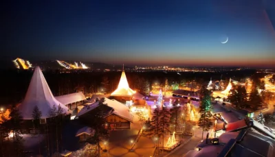 Rovaniemi, villaggio di Babbo Natale