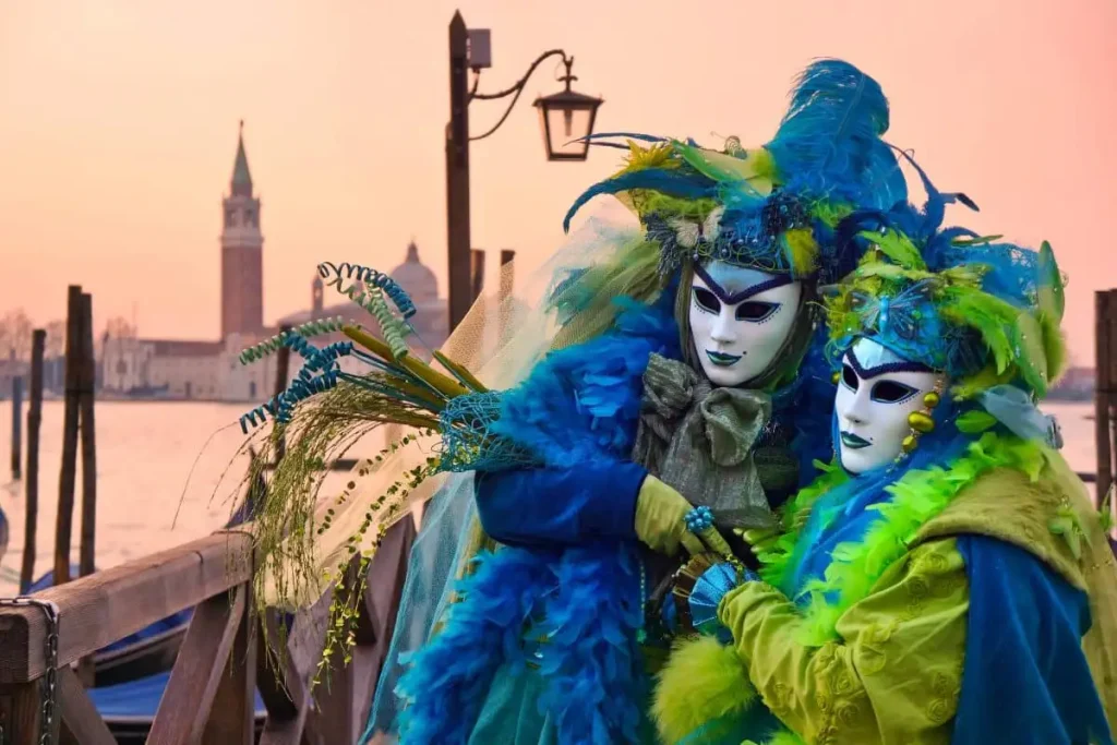Carnevale 2026 in gondola a Venezia