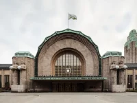 Finlandia Helinki Rautatieasema Stazione ferroviaria