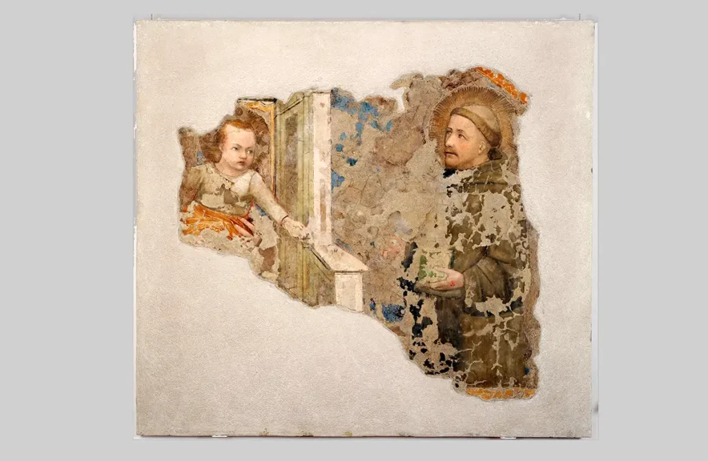 Giotto e San francesco Madonna col Bambino Puccio-Capanna