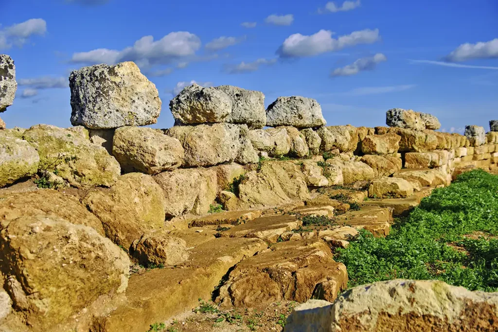 Penisola salentina Salento Mura Leccese Cinta muraria di età messapica