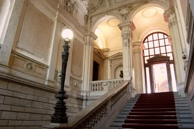 Milano Palazzo Marino scalone d'onore