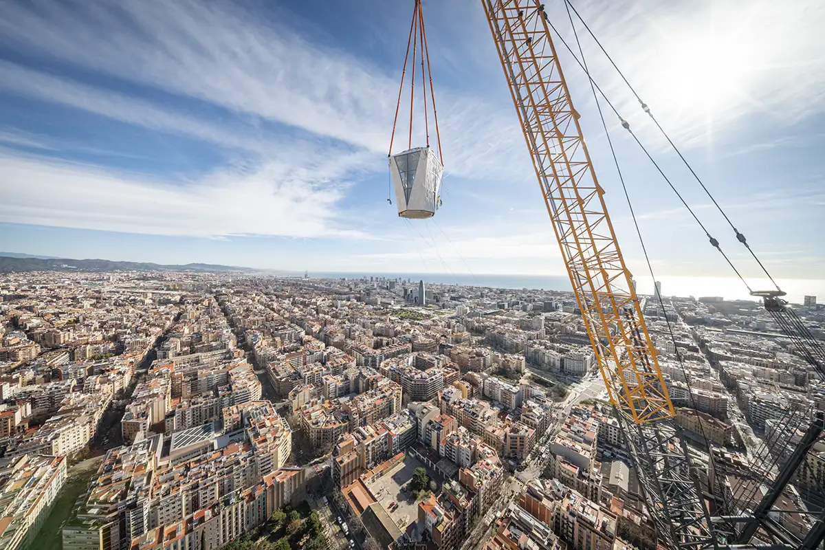 Barcellona Sagrada Familia Torre di Gesù Cristo