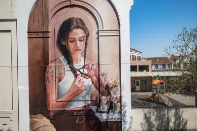 Fiandre Ostenda street art The Crystal Ship