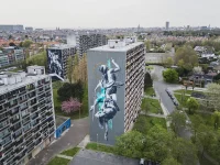 Fiandre Ostenda street art The Crystal Ship