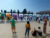 Peschiera del Garda Arilica Festival della Cultura Street Art Performance