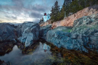 Fari di luce Bass Harbor Head Light