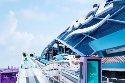 NCL Norwegian Luna Aquaslide Coaster