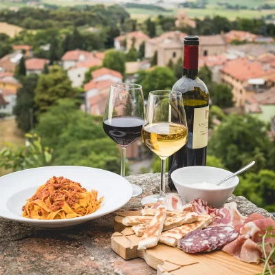 Romagna A Spass in bus Bertinoro, enogastronomia 