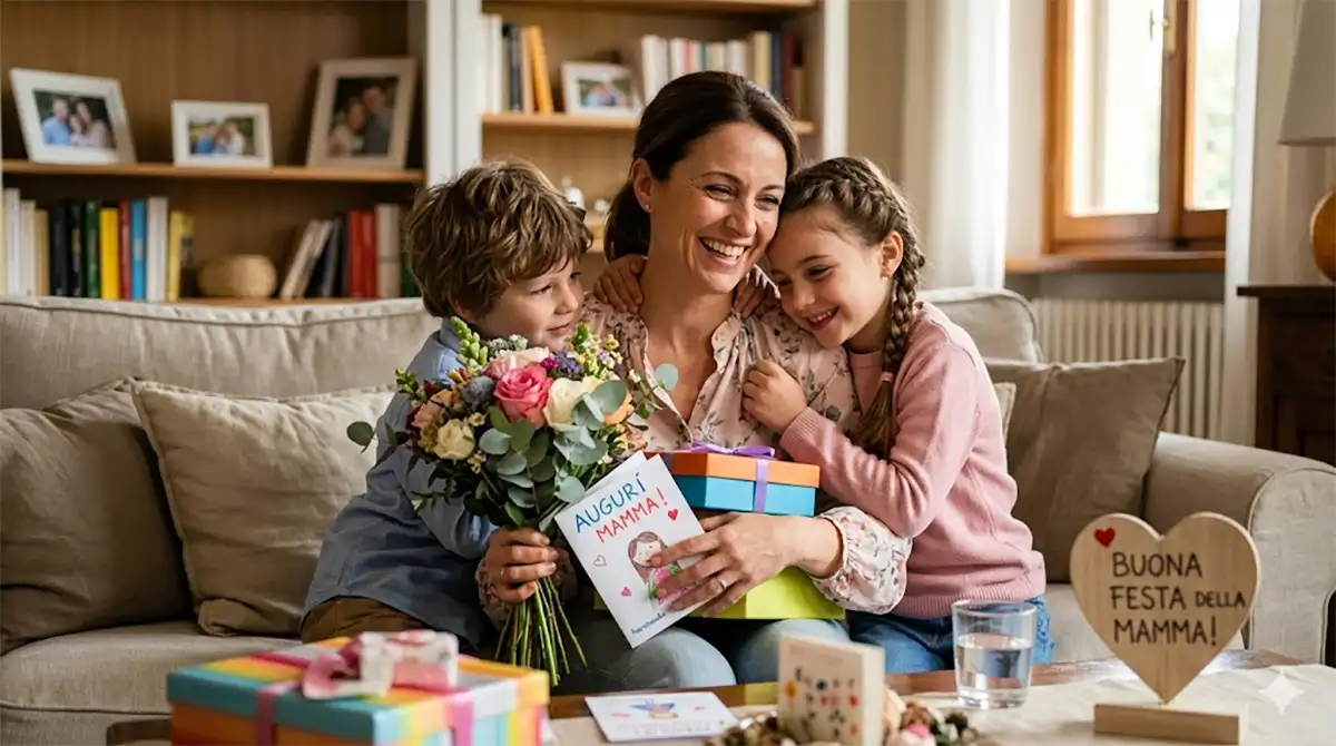 Festa della mamma coccole e regali