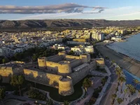 Puglia, Gargano, Manfredonia Castello Svevo Angioino