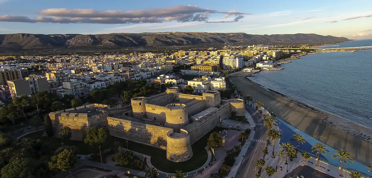Puglia, Gargano, Manfredonia Castello Svevo Angioino