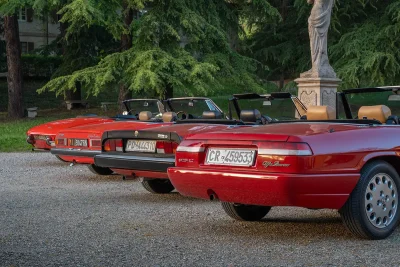Alfa Romeo spider “Duetto”: una leggenda nata 60 anni fa 7 Alfa Romeo - Duetto -Spider - le 4 code