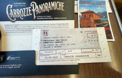 Il Fascino del Viaggio Open-Air: in Italia debuttano le nuove Carrozze Panoramiche 2 Fondazione FS Italia, Regione Lombardia, Carrozze Panoramiche, Turismo slow, Viaggio,