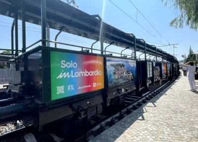 Il Fascino del Viaggio Open-Air: in Italia debuttano le nuove Carrozze Panoramiche 4 Fondazione FS Italia, Regione Lombardia, Carrozze Panoramiche, Turismo slow, Viaggio,