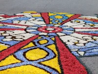 Marche - Infiorata Corpus Domini -Castelraimondo - Macerata