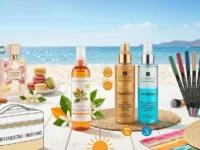 Beauty Case Estivo - Summer Gourmand, acqua profumata idratante, mist bifasica solare, makeup waterproof estate.