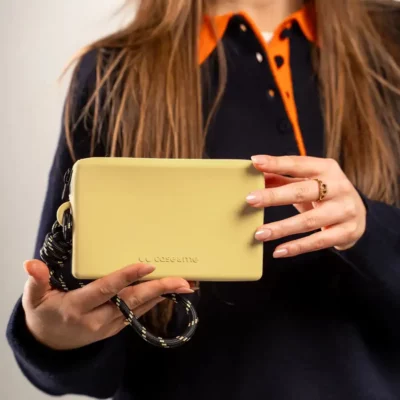 Borse per l'estate, Jelly pochette al silicone