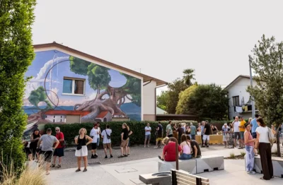 Castelfranco Veneto, Riese Pio X, The Wallà, museo a cielo aperto", "street art", "rigenerazione urbana"