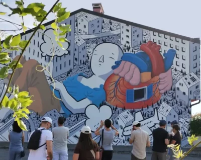 A Vallà la memoria si fa street art: come la rinascita di un borgo è diventata un museo a cielo aperto 3 Castelfranco Veneto, Riese Pio X, The Wallà, museo a cielo aperto", "street art", "rigenerazione urbana"