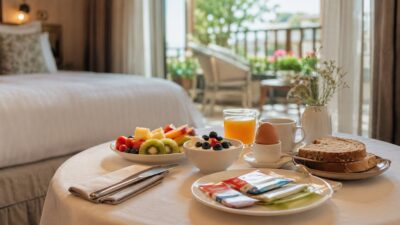 Viaggi per celiaci: partire senza rinunciare al gusto e alla scoperta 3 Colazione senza glutine in hotel durante un viaggio