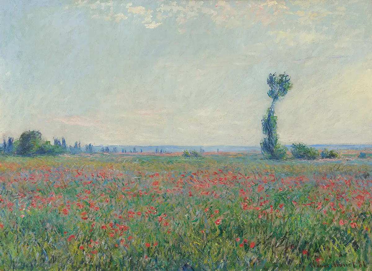 Claude Monet Campo di papaveri, 1881 monet-van-gogh-kandinsky-palazzo-diamanti-ferrara
