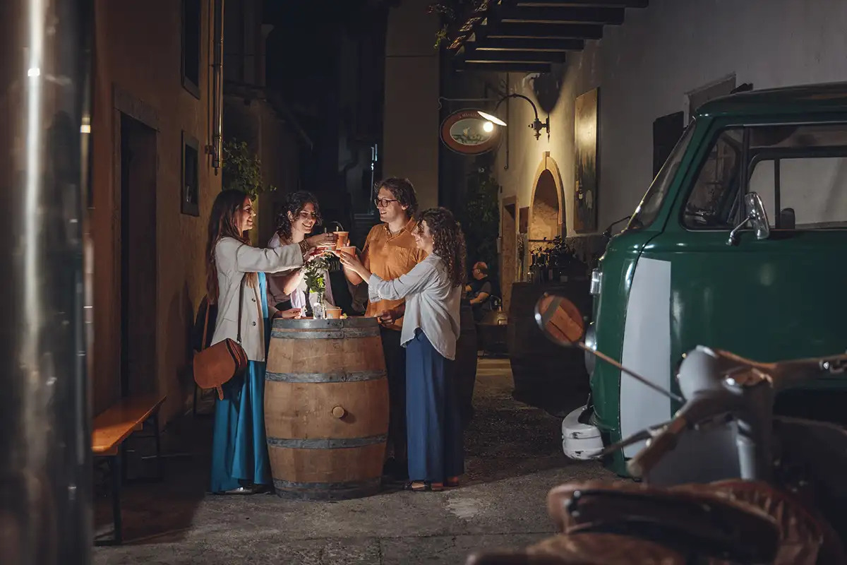 Garda Trentino Santa Massenza - Note di Grappa (Ph. Prugnola) Mese del Gusto Garda Trentino, Wine shuttle Valle dei Laghi, Frantoi Aperti Riva del Garda,