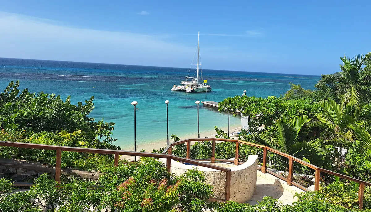 Giamaica, Vista dal Sandals Dunns River Cosa vedere in Giamaica, Sandals Dunn's River Ocho Rios,