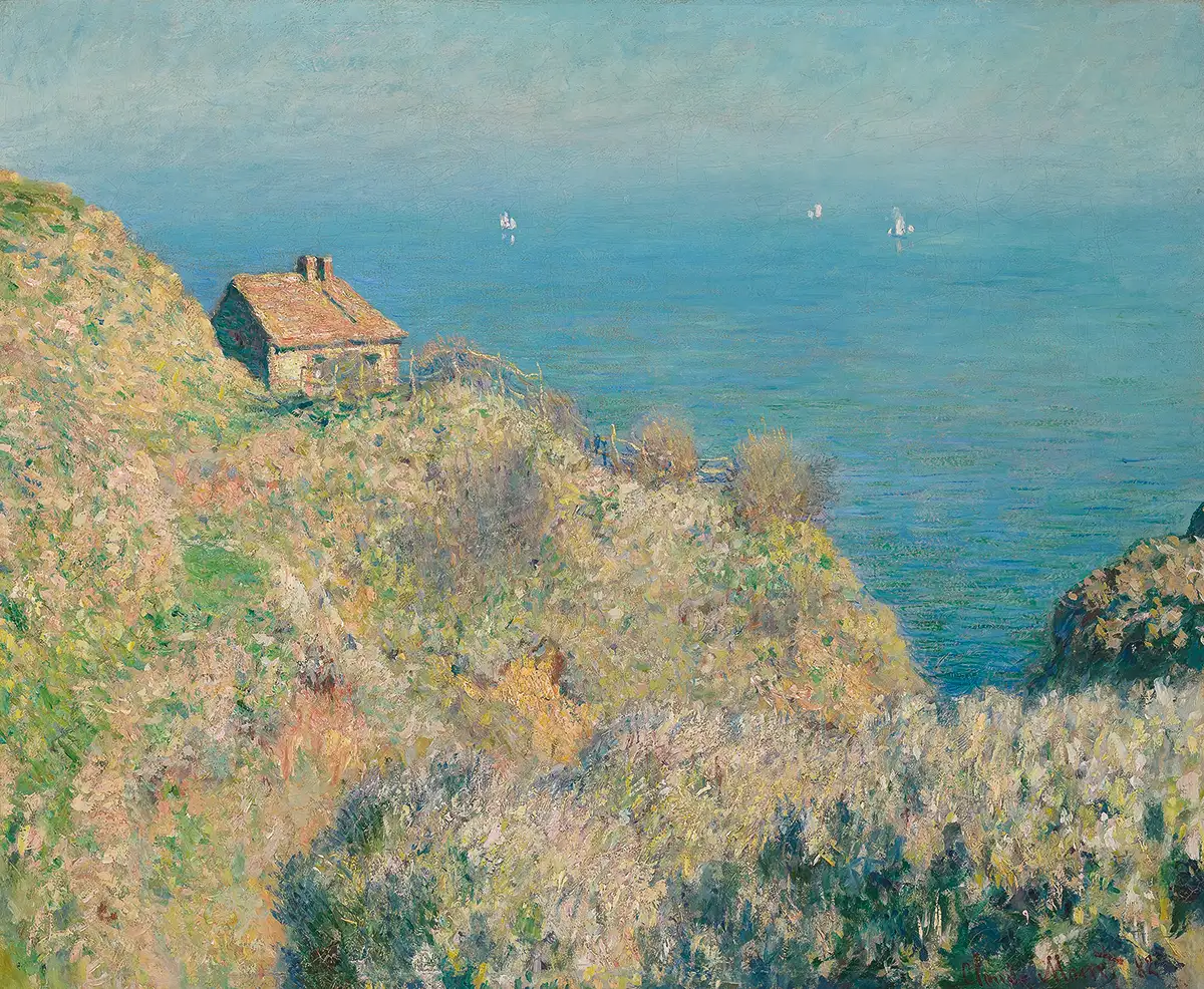 Silvestro Lega Una veduta in Piagentina (il villino Batelli a Piagentina), 1863 monet-van-gogh-kandinsky-palazzo-diamanti-ferrara