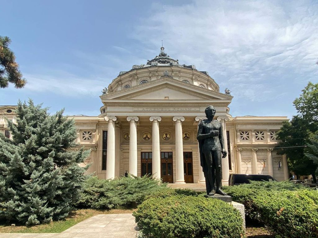 Architettura storica di Bucarest nella Piccola Parigi