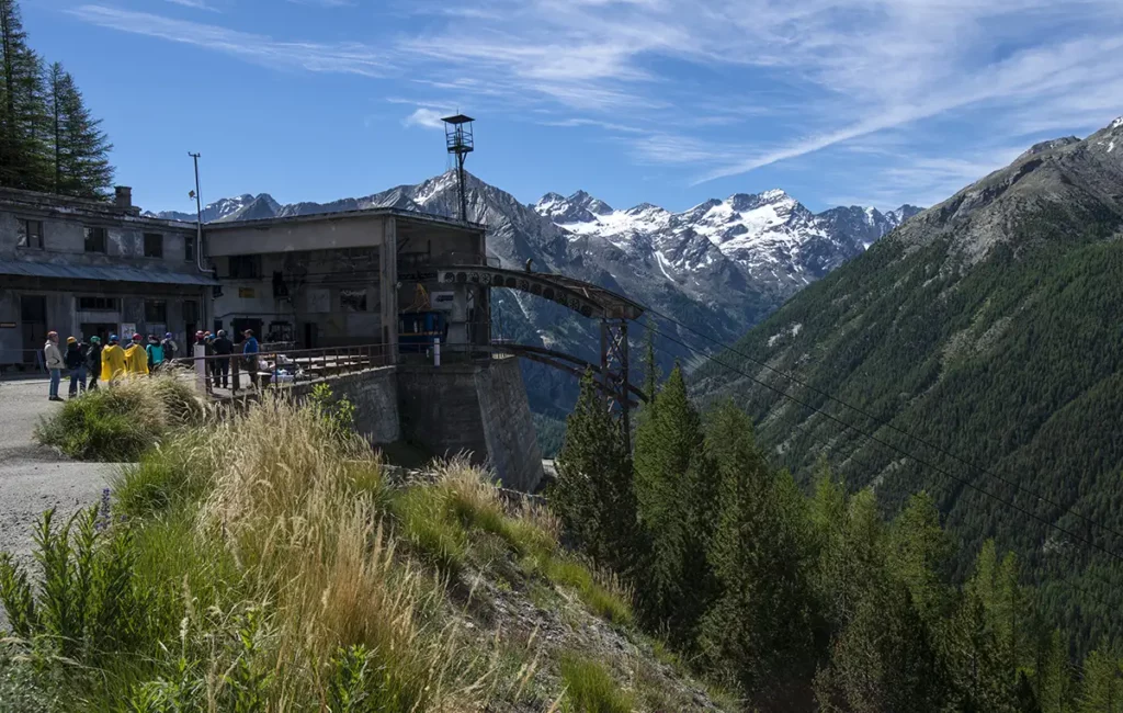 Vino in miniera e viticoltura eroica: i segreti della Valle d’Aosta 8 ex miniere di magnetite a Costa di Pino 2000 m sopra Cogne (ph. Vittorio Giannella © - mondointasca.it)