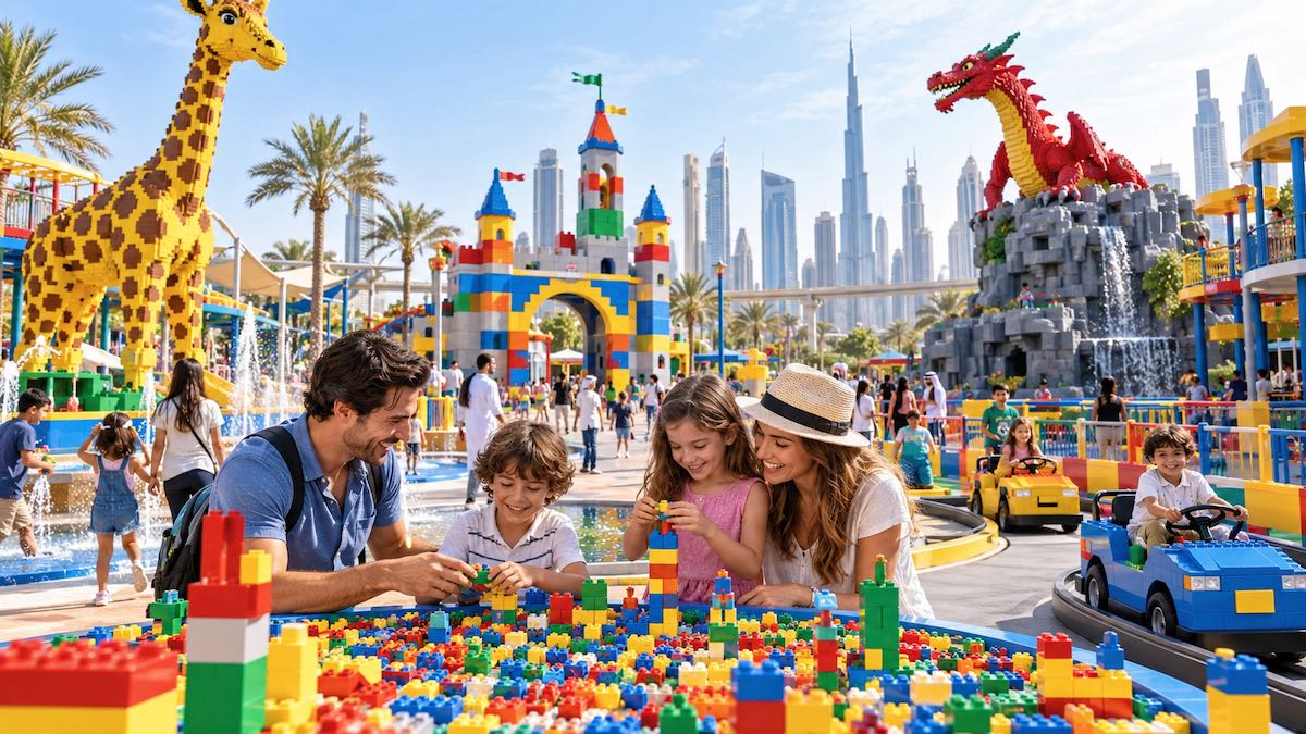 Parchi divertimento a Dubai: i migliori da provare almeno una volta 5 LEGOLAND tra i parchi divertimento Dubai per famiglie