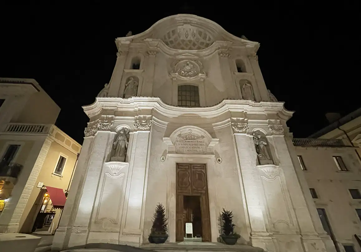 Abruzzo turismo, L'Aquila capitale della cultura 2026, Chiesa di Santa Maria del Suffragio