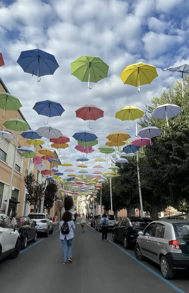 Marsica itinerario Abruzzo, street art di Aielli 