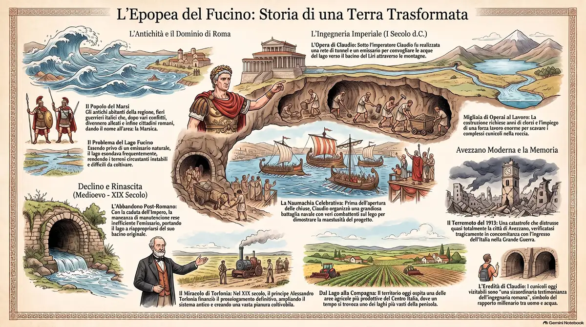 Marsica itinerario d'Abruzzo, piana del Fucino, Avezzano