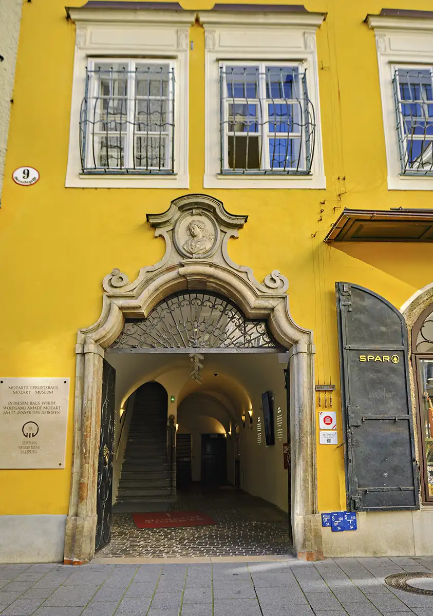 Salisburgo cosa vedere - casa di Mozart