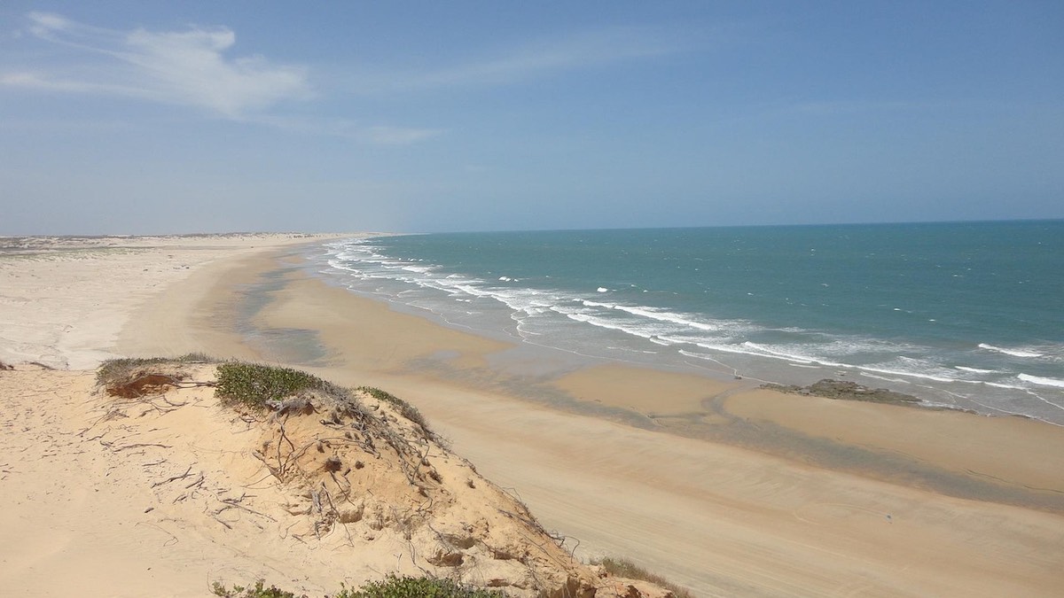 brasile-ceara-spiaggia-dune-mare-turchese Spiaggia con dune e mare turchese nel Ceará in Brasile